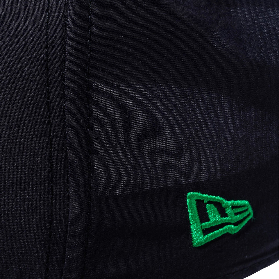 【ゴルフ】 Women's サンバイザー CORDURA (made with COOLMAX fabric) コーデュラ ハンドリトゥンロゴ ブラック - 13058983-OSFM | NEW ERA ニューエラ公式オンラインストア