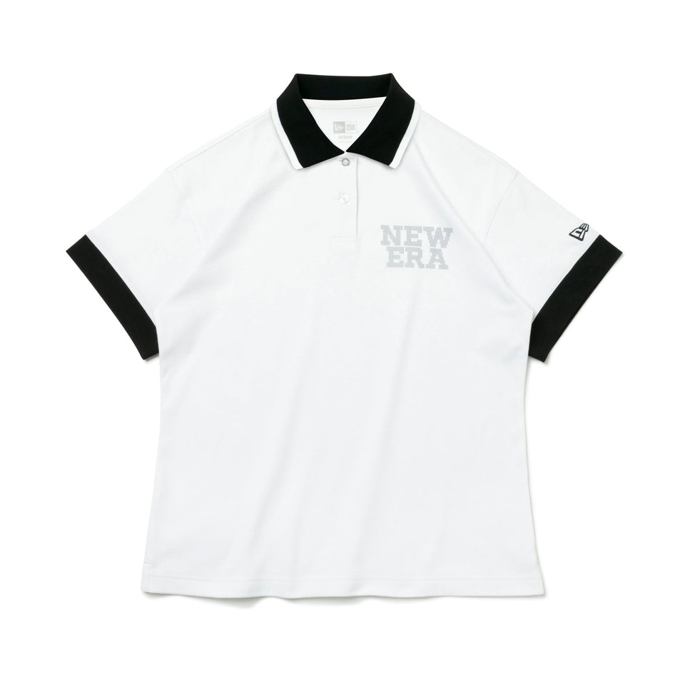 【ゴルフ】 WOMEN'S 半袖 ポロシャツ Dot NEW ERA ホワイト - 13516889-S | NEW ERA ニューエラ公式オンラインストア