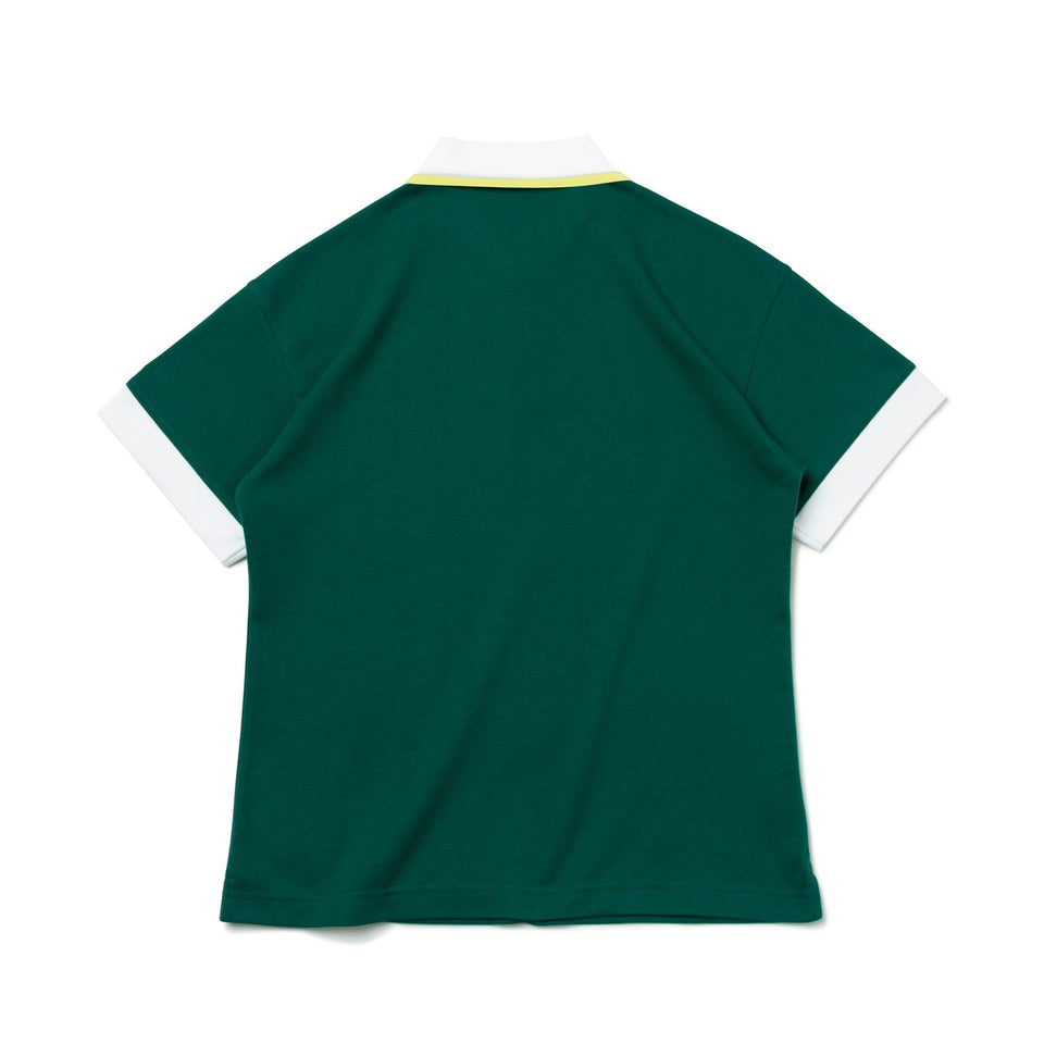 【ゴルフ】 WOMEN'S 半袖 ポロシャツ Dot NEW ERA ダークグリーン - 13516890-S | NEW ERA ニューエラ公式オンラインストア