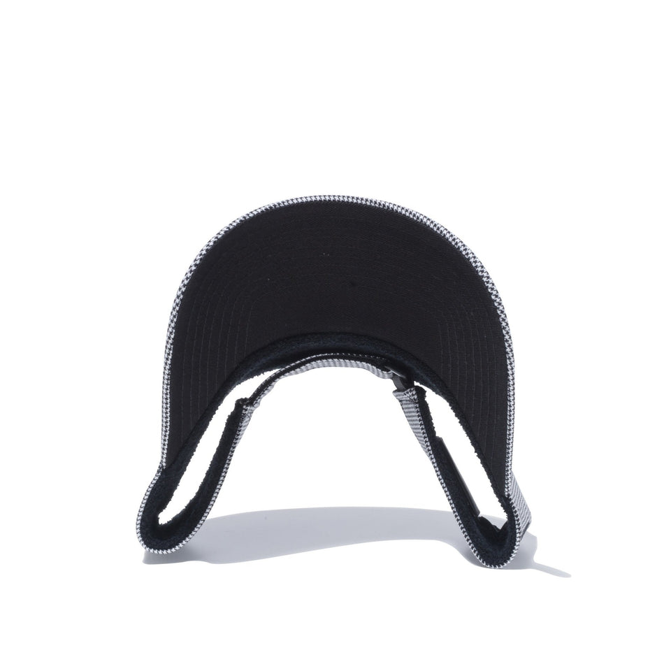 【ゴルフ】 Women's サンバイザー ハウンズトゥース NEW ERA ホワイト - 12674470-OSFM | NEW ERA ニューエラ公式オンラインストア