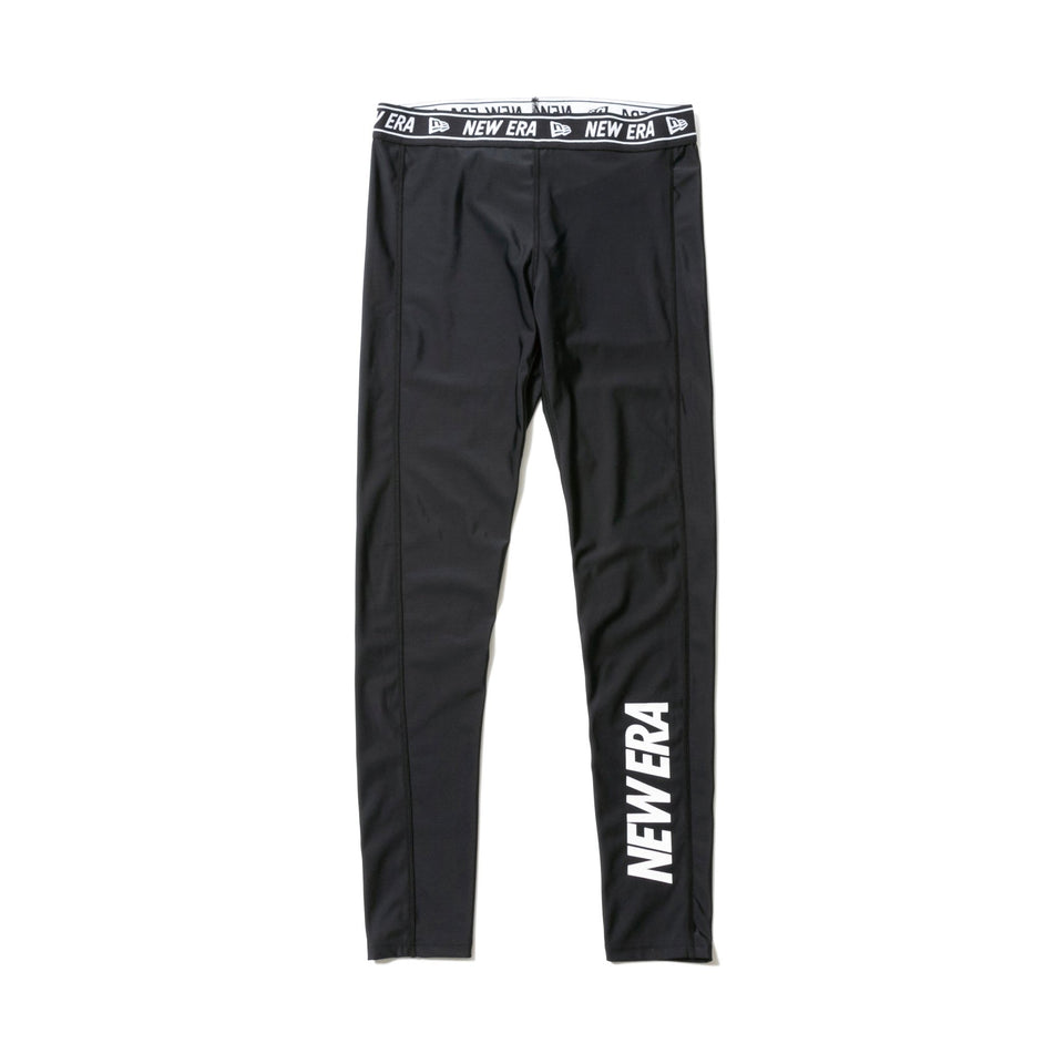 Women's ラッシュタイツ ワードマーク ブラック 【 Performance Apparel 】 - 13079331-S | NEW ERA ニューエラ公式オンラインストア