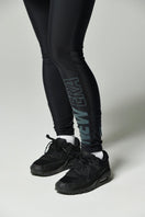 WOMEN'S ラッシュタイツ ワードマークロゴ ブラック【 Performance Apparel 】 - 13755323-S | NEW ERA ニューエラ公式オンラインストア