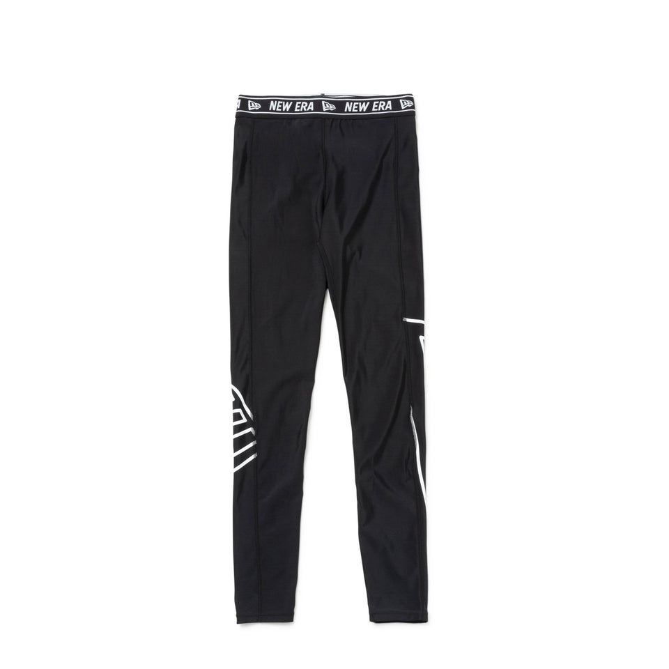 WOMEN'S ラッシュタイツ フラッグロゴ ブラック【 Performance Apparel 】 - 13755324-S | NEW ERA ニューエラ公式オンラインストア