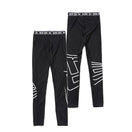WOMEN'S ラッシュタイツ フラッグロゴ ブラック【 Performance Apparel 】 - 13755324-S | NEW ERA ニューエラ公式オンラインストア