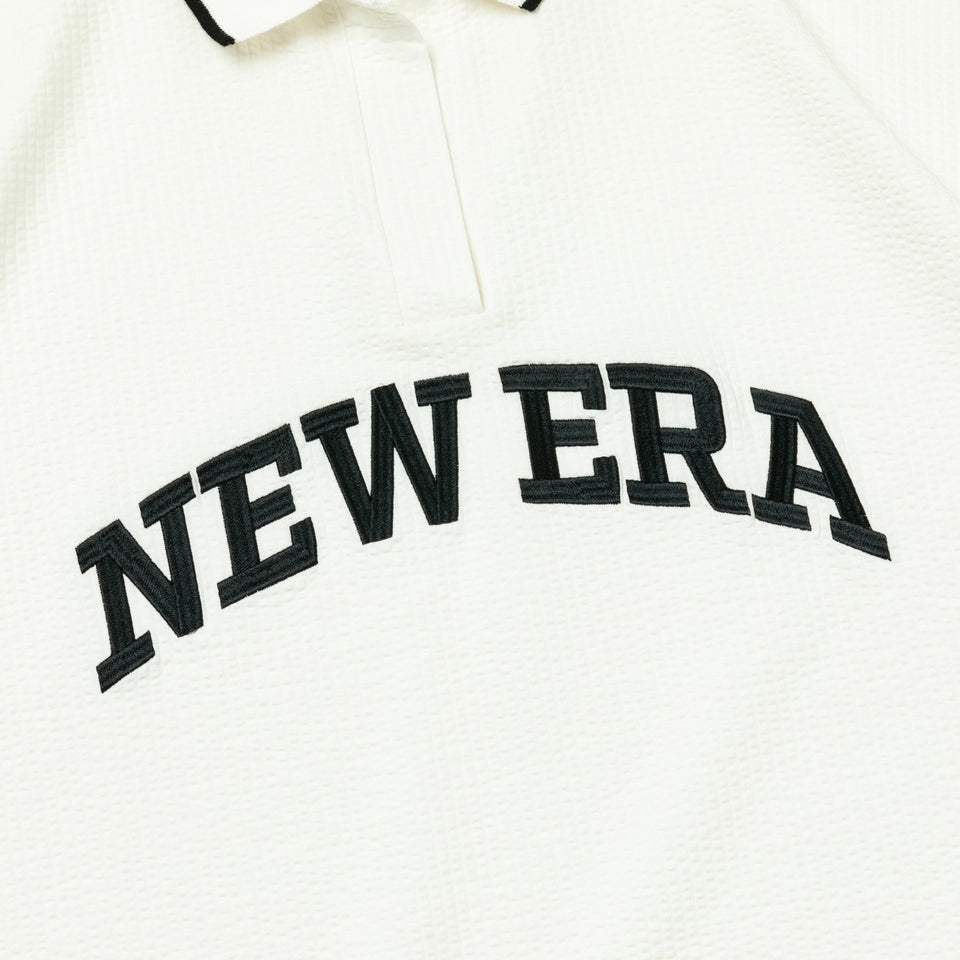 【ゴルフ】 WOMEN'S 半袖 シアサッカー ポロシャツ Skipper オフホワイト - 13516886-S | NEW ERA ニューエラ公式オンラインストア