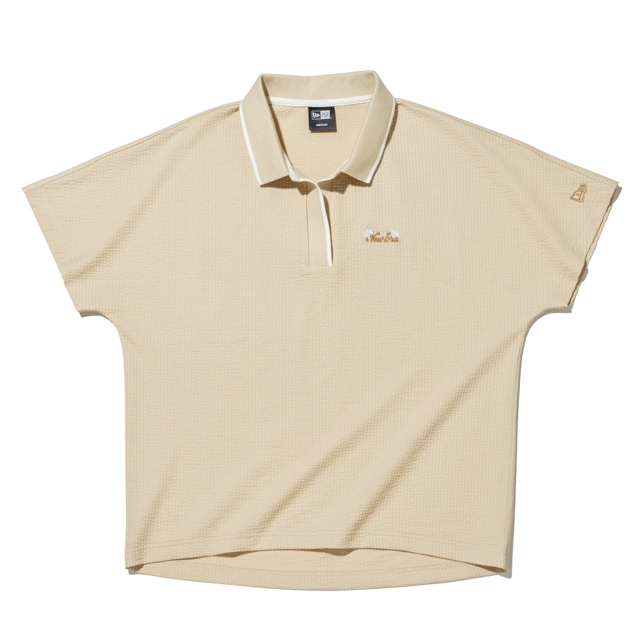 WOMEN'S 半袖 ポロシャツ 紺野ゆり Skipper ライトベージュ