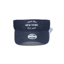 【ゴルフ】 WOMEN'S サンバイザー ロングバイザー Sustainable Fabric インディゴ - 13762902-OSFM | NEW ERA ニューエラ公式オンラインストア