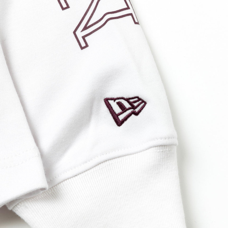 【ゴルフ】 WOMEN'S ハイカラー 長袖 ウォーム Tシャツ オフホワイト - 13762666-S | NEW ERA ニューエラ公式オンラインストア