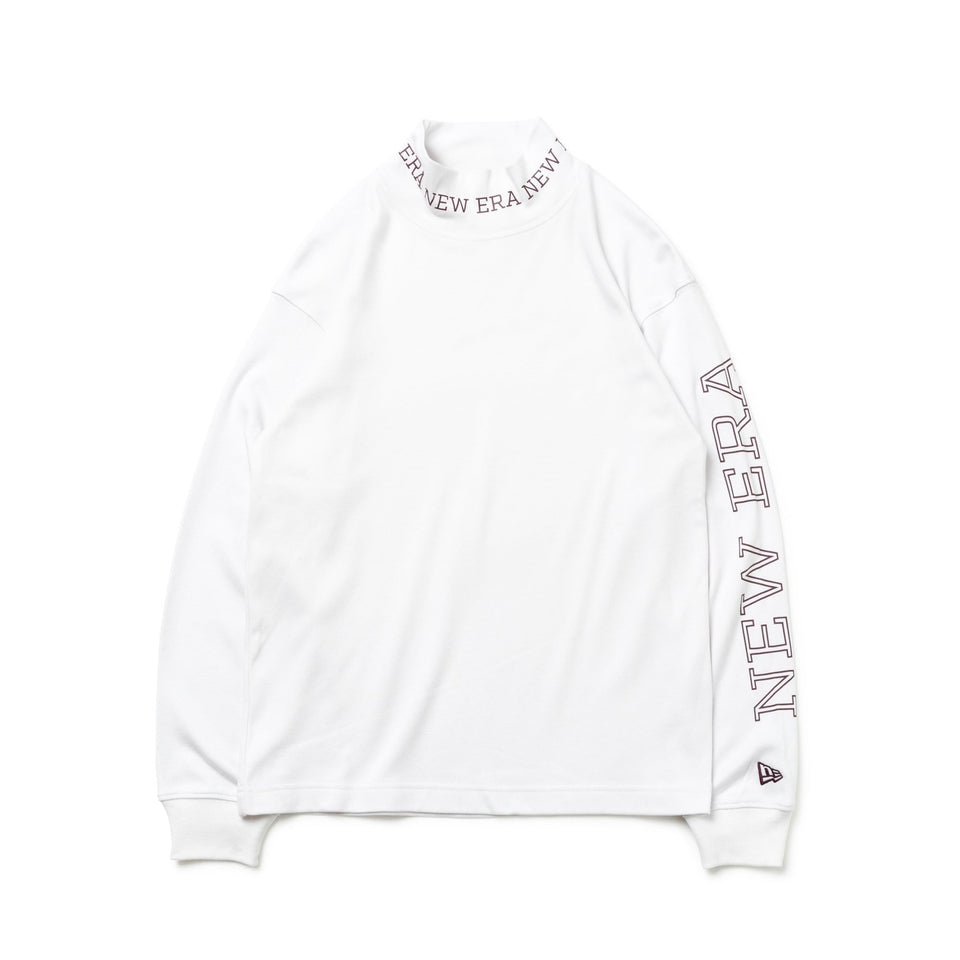 【ゴルフ】 WOMEN'S ハイカラー 長袖 ウォーム Tシャツ オフホワイト - 13762666-S | NEW ERA ニューエラ公式オンラインストア