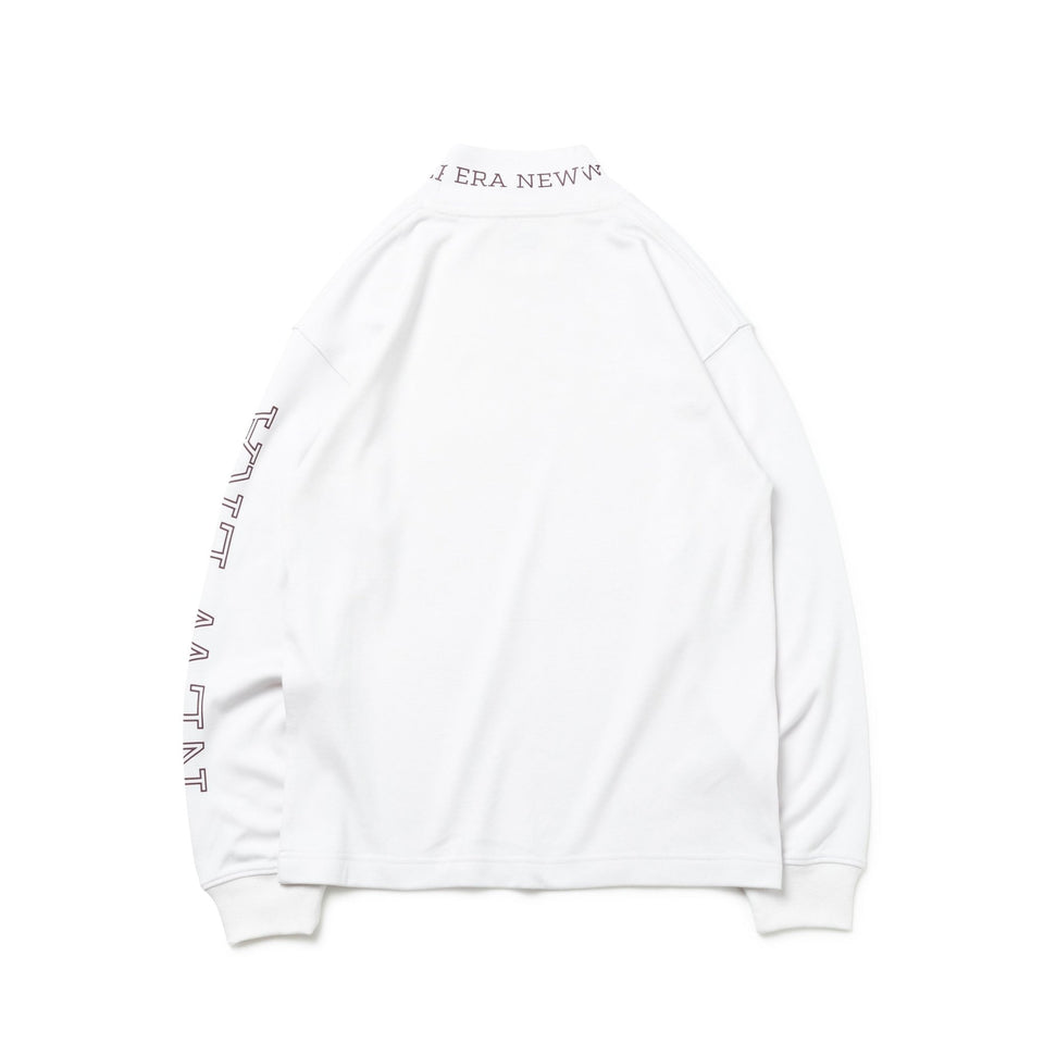 【ゴルフ】 WOMEN'S ハイカラー 長袖 ウォーム Tシャツ オフホワイト - 13762666-S | NEW ERA ニューエラ公式オンラインストア