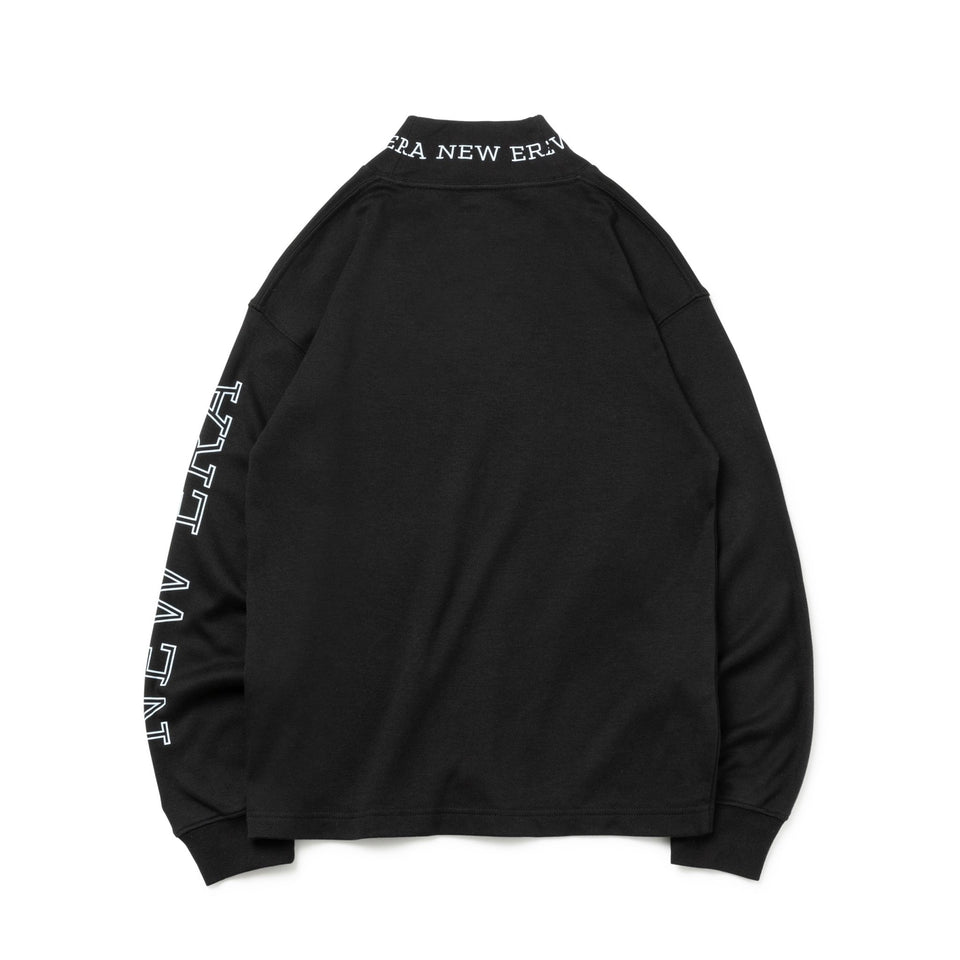 【ゴルフ】 WOMEN'S ハイカラー 長袖 ウォーム Tシャツ ブラック - 13762667-S | NEW ERA ニューエラ公式オンラインストア