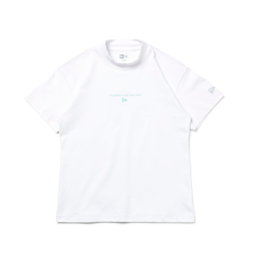 【ゴルフ】 WOMEN'S 半袖 ミッドネック 鹿の子 Tシャツ Circle OOTTF サークルロゴ ホワイト - 13516883-S | NEW ERA ニューエラ公式オンラインストア