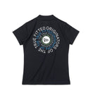 【ゴルフ】Women's 半袖 鹿の子 ミッドネック パフォーマンス Tシャツ Circle OOTTF ネイビー - 14108979-S | NEW ERA ニューエラ公式オンラインストア