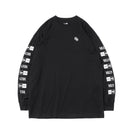 WOMEN'S 長袖 オーバーサイズド コットン Tシャツ GYDA ジェイダ ロゴ ブラック - 13330817-OSFM | NEW ERA ニューエラ公式オンラインストア