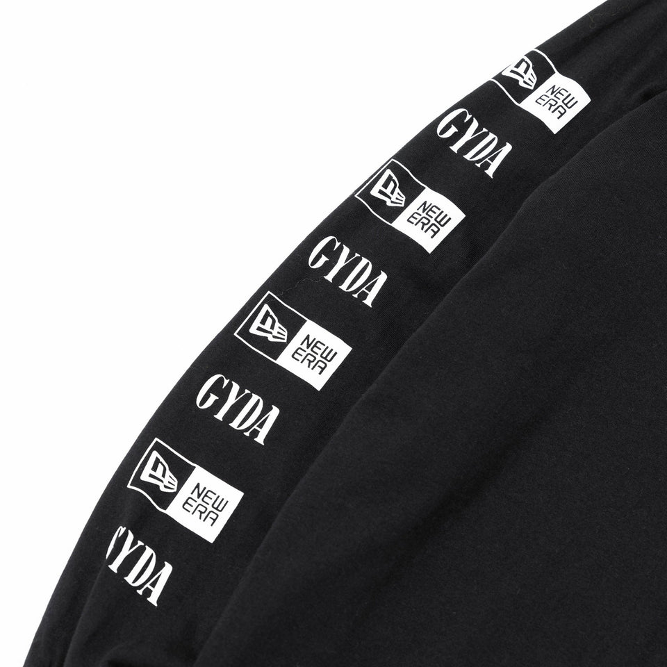 WOMEN'S 長袖 オーバーサイズド コットン Tシャツ GYDA ジェイダ ロゴ ブラック - 13330817-OSFM | NEW ERA ニューエラ公式オンラインストア