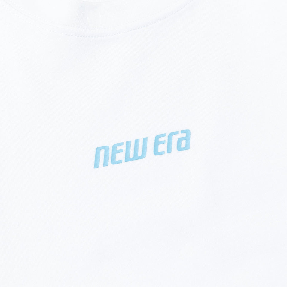 WOMEN'S 長袖 オーバーサイズド コットン Tシャツ Racer Logo ホワイト - 13755281-OSFM | NEW ERA ニューエラ公式オンラインストア