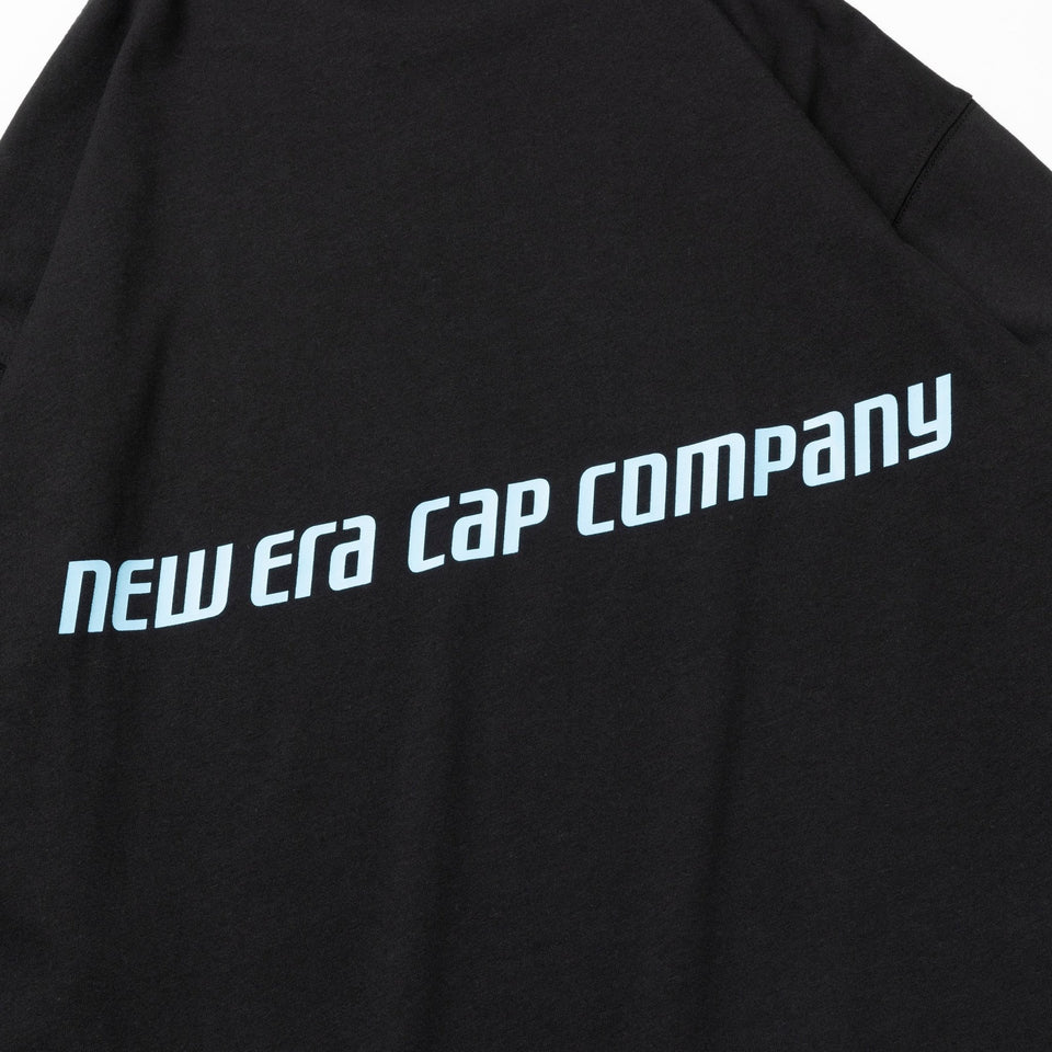 WOMEN'S 長袖 オーバーサイズド コットン Tシャツ Racer Logo ブラック - 13755282-OSFM | NEW ERA ニューエラ公式オンラインストア
