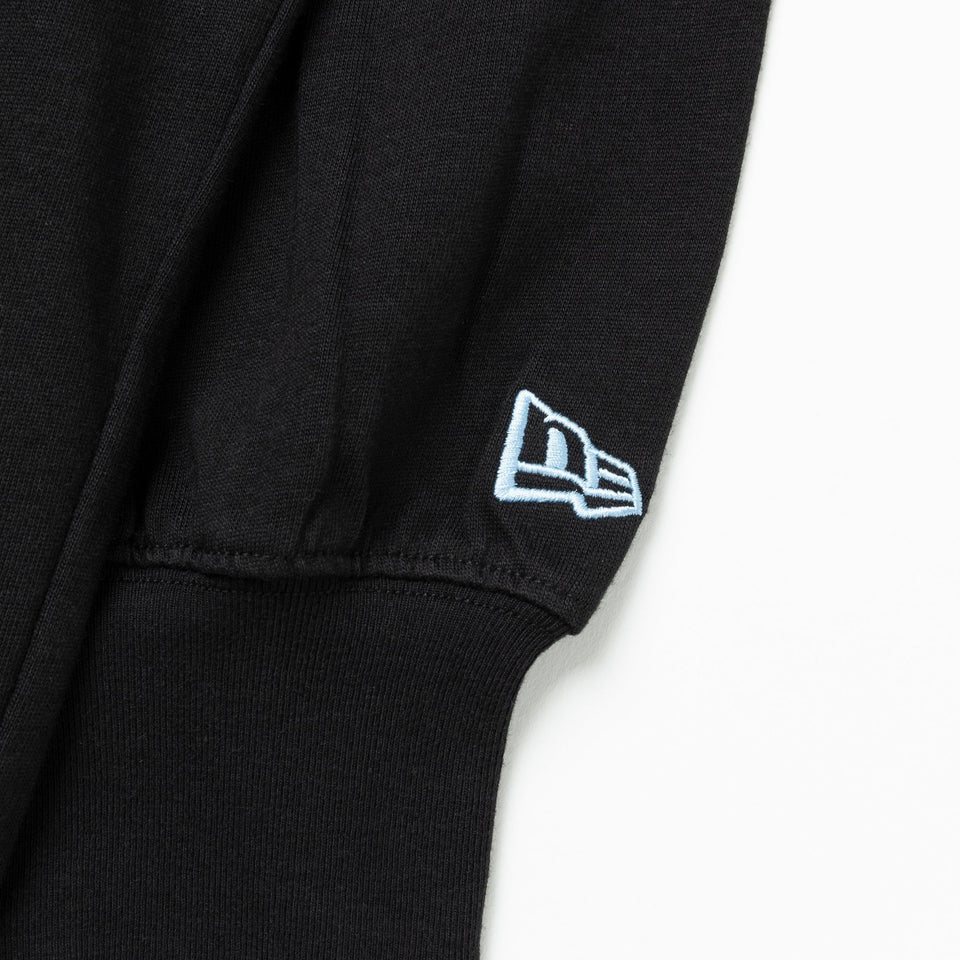 WOMEN'S 長袖 オーバーサイズド コットン Tシャツ Racer Logo ブラック - 13755282-OSFM | NEW ERA ニューエラ公式オンラインストア