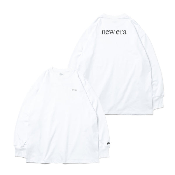優待特典一覧 オーバーサイズド 長袖 WOMEN'S コットン Logo Roman Tシャツ ウェア