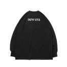 WOMEN'S 長袖 オーバーサイズド コットン Tシャツ Roman Logo ブラック - 13755280-OSFM | NEW ERA ニューエラ公式オンラインストア