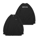 WOMEN'S 長袖 オーバーサイズド コットン Tシャツ Roman Logo ブラック - 13755280-OSFM | NEW ERA ニューエラ公式オンラインストア