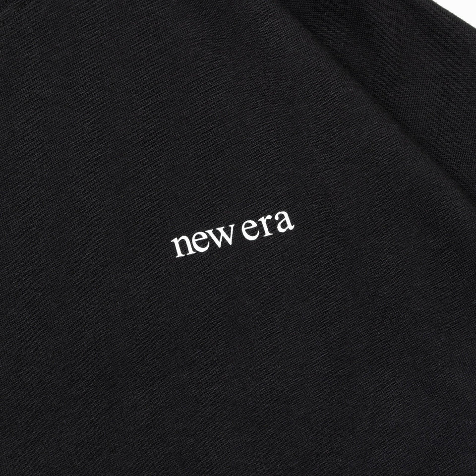 WOMEN'S 長袖 オーバーサイズド コットン Tシャツ Roman Logo ブラック - 13755280-OSFM | NEW ERA ニューエラ公式オンラインストア