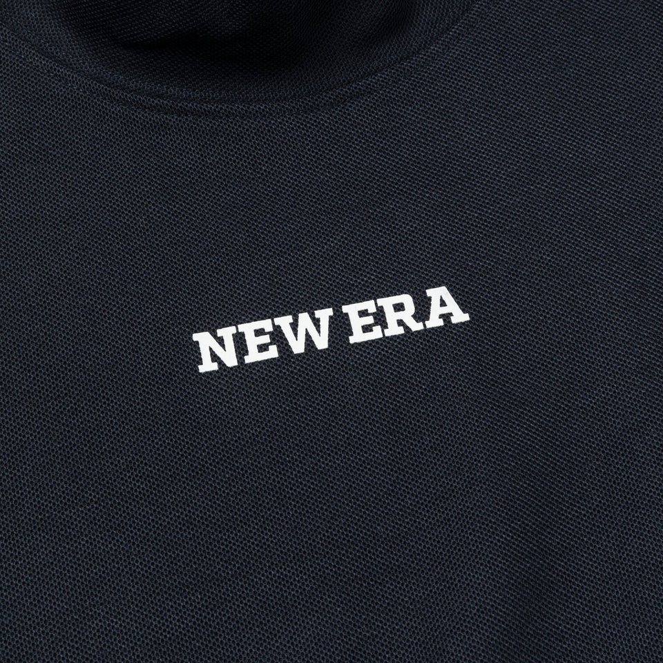 【ゴルフ】Women's 半袖 鹿の子 ミッドネック パフォーマンス Tシャツ Vertical Logo ネイビー - 14108984-S | NEW ERA ニューエラ公式オンラインストア