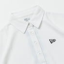 【ゴルフ】 Women's 半袖 鹿の子 ポロシャツ Vertical Logo ホワイト - 14108994-S | NEW ERA ニューエラ公式オンラインストア