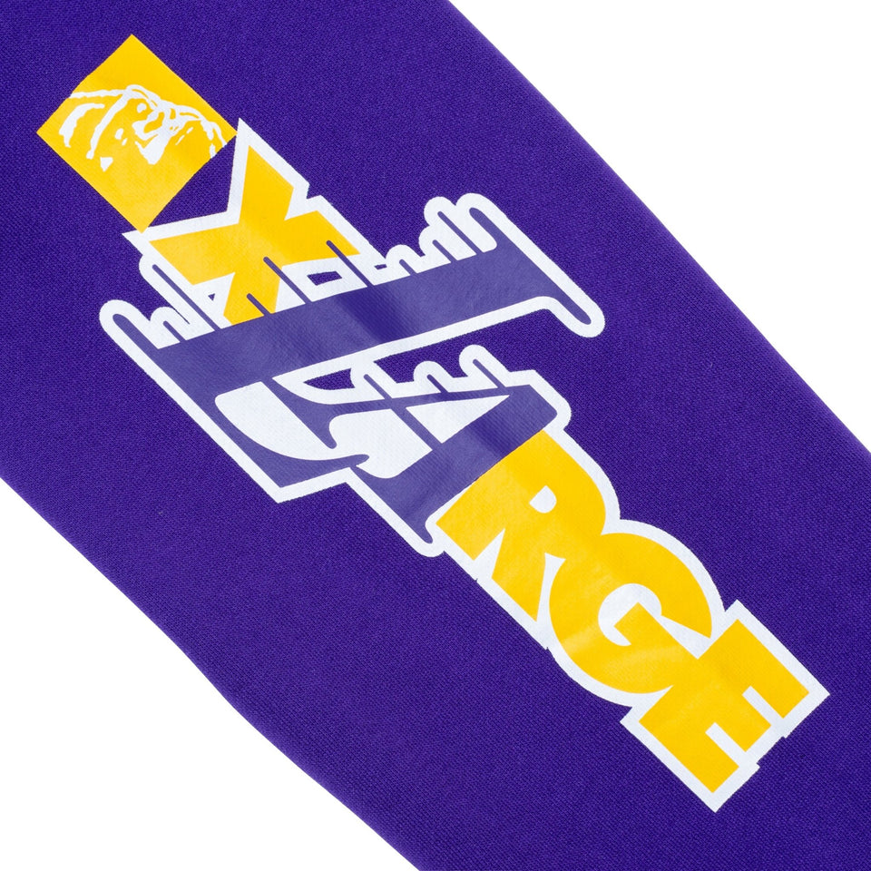 【希少】XLARGE NEWERA NBAコラボLakersロゴスウェット　L