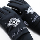 フリース ウォーマーグローブ Yohji Yamamoto FW21 アートワーク ブラック - 12863231-S | NEW ERA ニューエラ公式オンラインストア