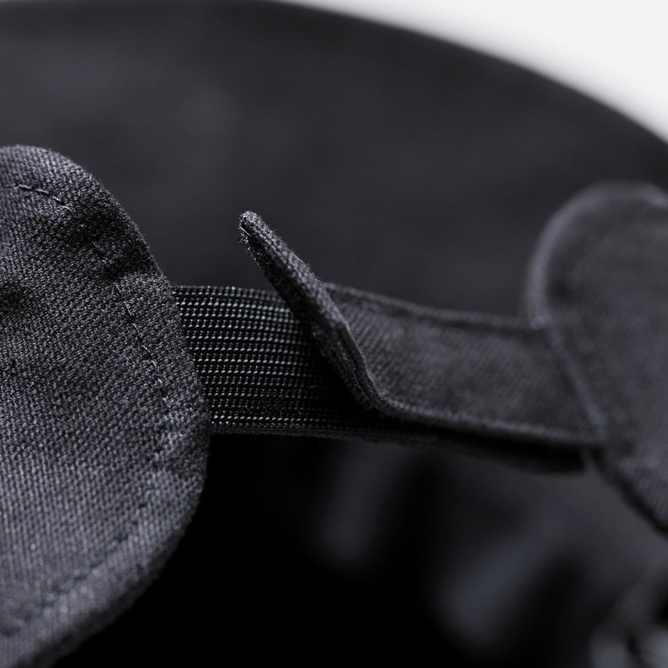 アドベンチャー ドッグイアー Yohji Yamamoto FW21 ダックキャンバス レザーパッチ ブラック - 12863247-SM | NEW ERA ニューエラ公式オンラインストア