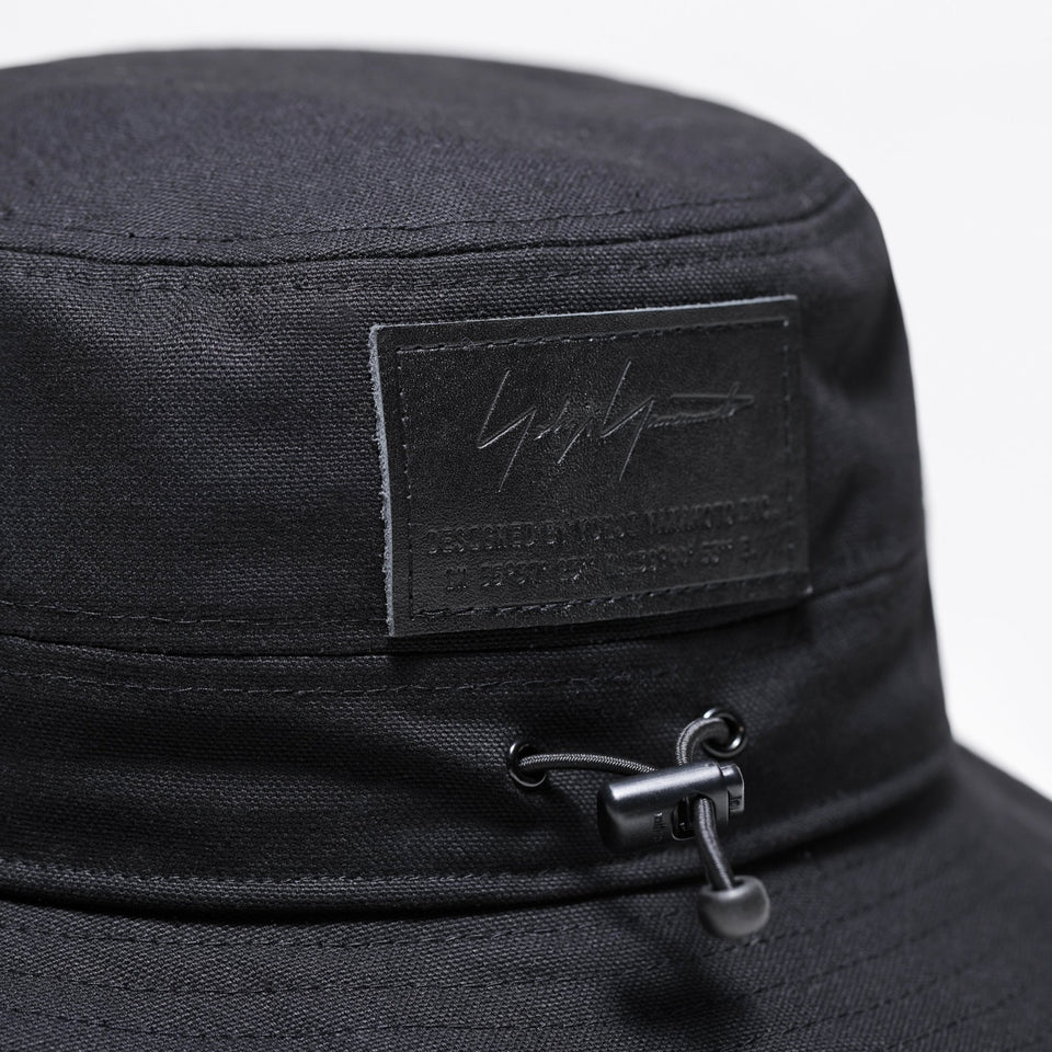 アドベンチャー ドッグイアー Yohji Yamamoto FW21 ダックキャンバス レザーパッチ ブラック - 12863247-SM | NEW ERA ニューエラ公式オンラインストア