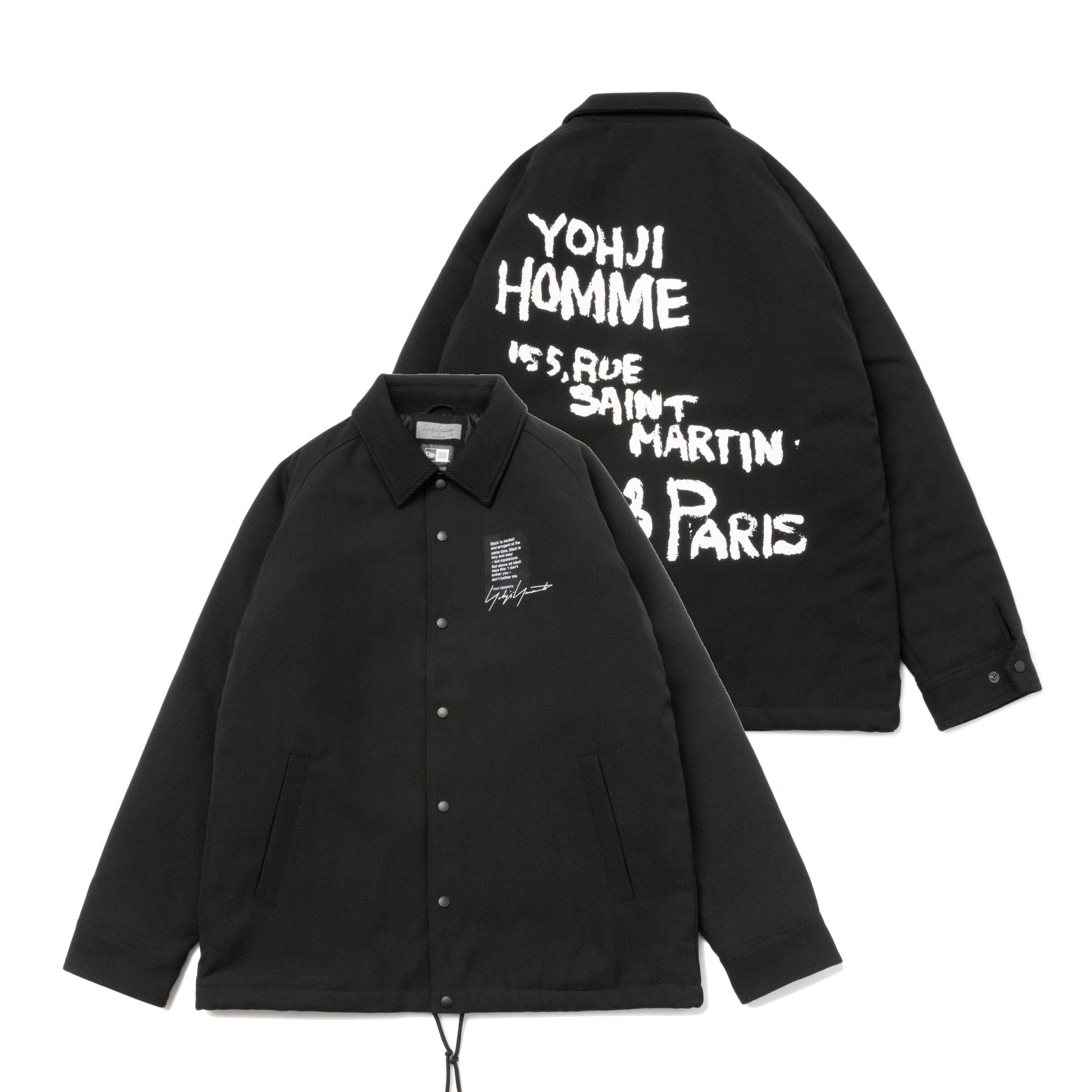 ⭐︎専用⭐︎新品 コーチジャケット Yohji Yamamoto ハンドペイント 黒サイズ