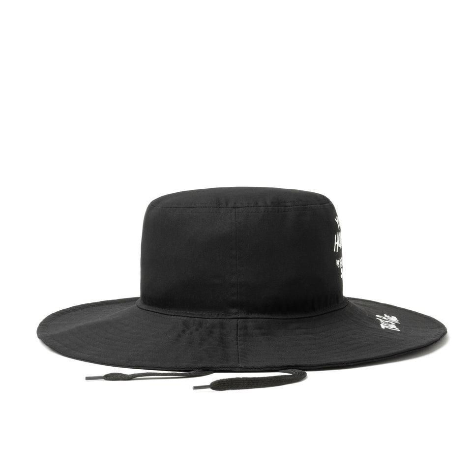 アドベンチャー ワイドブリム Yohji Yamamoto FW22 ハンドペイントロゴ ブラック - 13330786-SM | NEW ERA ニューエラ公式オンラインストア