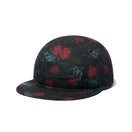 ジェットキャップ Yohji Yamamoto SS21 スカル&ローズ シグネチャーロゴ ブラック - 12737014-OSFM | NEW ERA ニューエラ公式オンラインストア