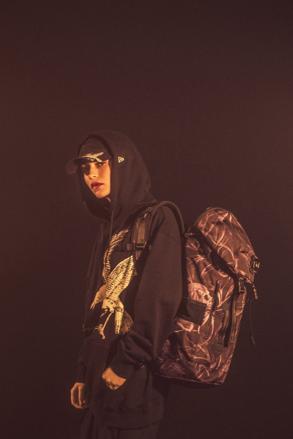 裏毛 スウェット プルオーバーフーディー Yohji Yamamoto SS22 CROW - 13056268-S | NEW ERA ニューエラ公式オンラインストア