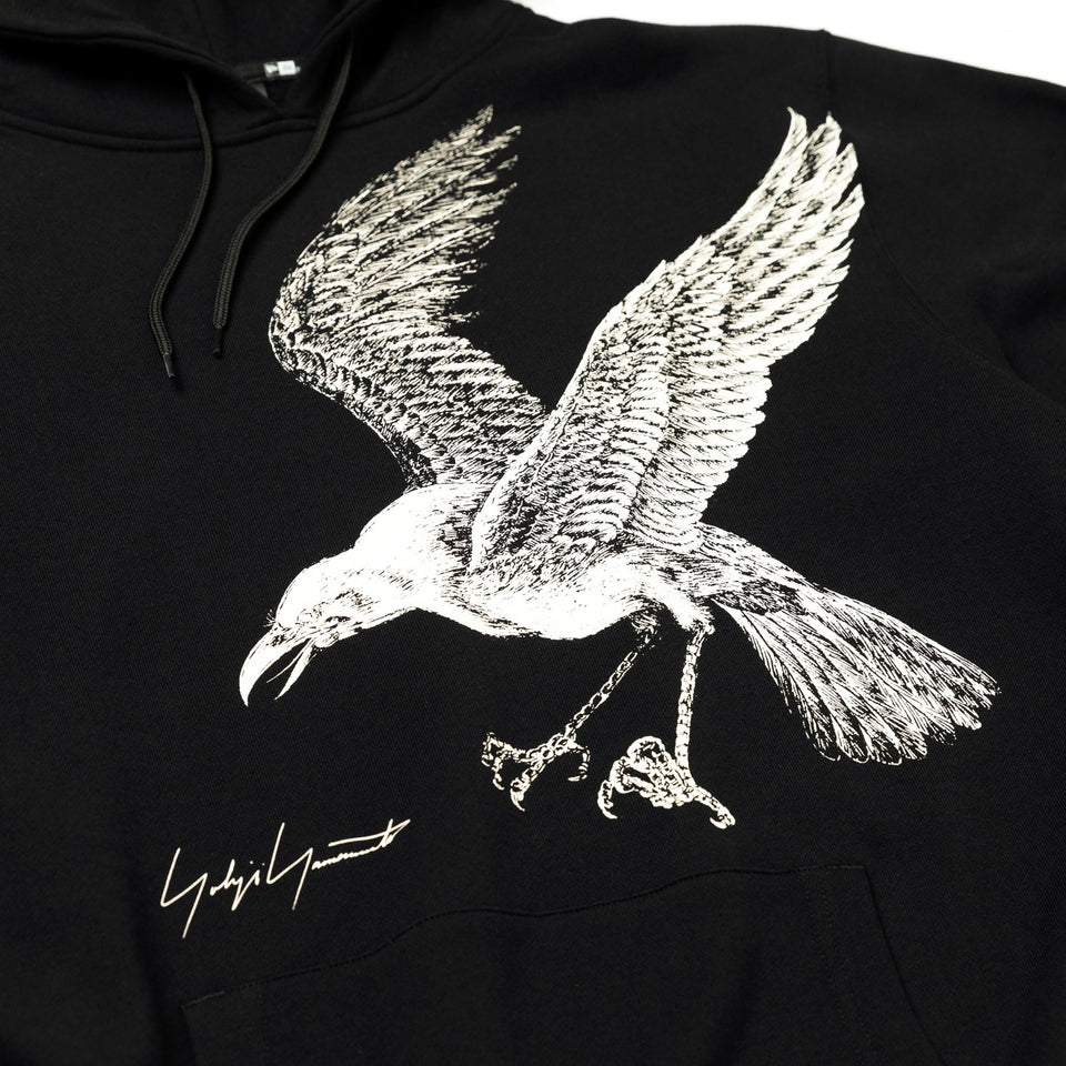 裏毛 スウェット プルオーバーフーディー Yohji Yamamoto SS22 CROW - 13056268-S | NEW ERA ニューエラ公式オンラインストア