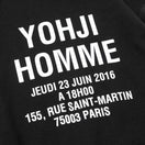 裏毛 コットン スウェット プルオーバーフーディ Yohji Yamamoto SS23 アドレスロゴ ブラック - 13372253-S | NEW ERA ニューエラ公式オンラインストア