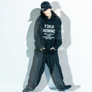 裏毛 コットン スウェット プルオーバーフーディ Yohji Yamamoto SS23 アドレスロゴ ブラック - 13372253-S | NEW ERA ニューエラ公式オンラインストア