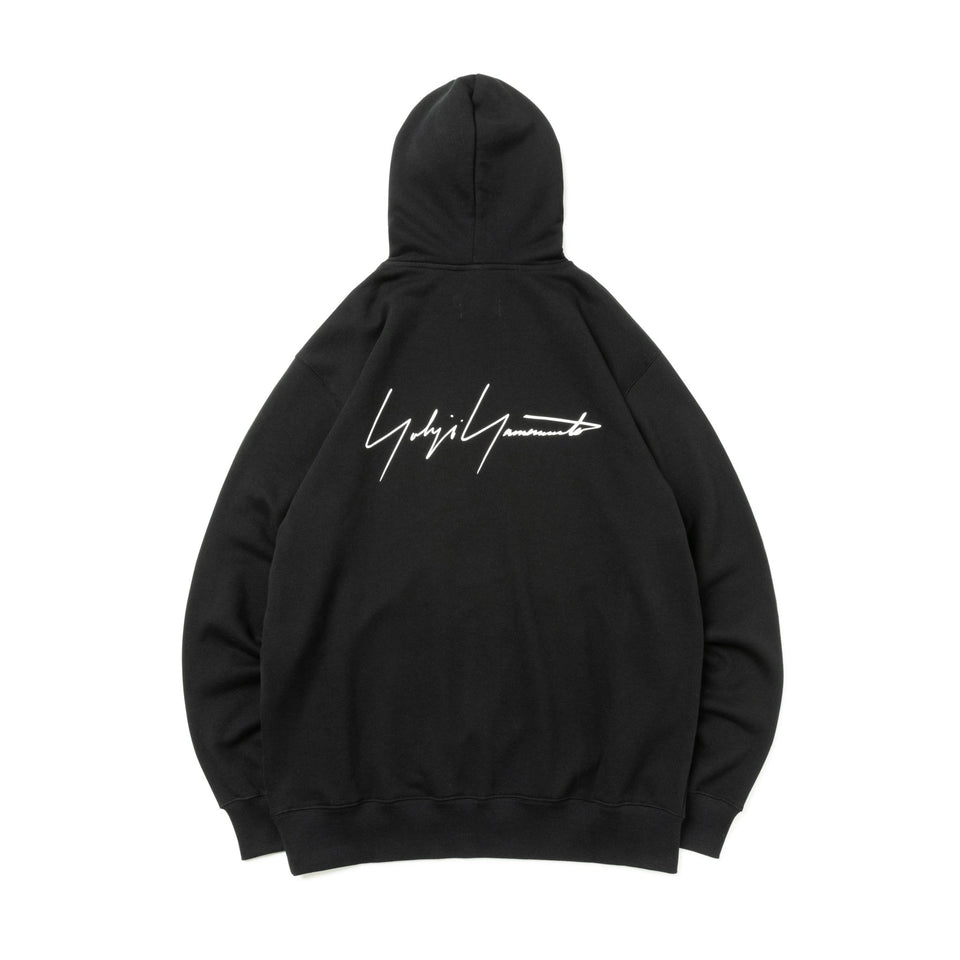 裏毛 コットン スウェット プルオーバーフーディ Yohji Yamamoto SS23 アドレスロゴ ブラック - 13372253-S | NEW ERA ニューエラ公式オンラインストア