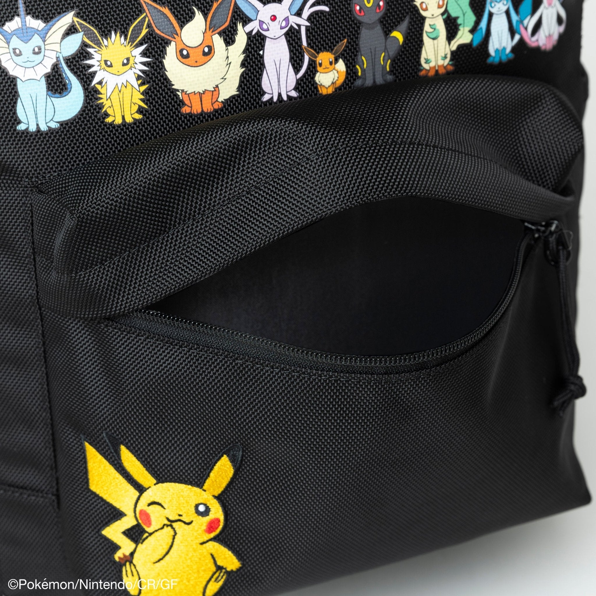 キッズ Youth ライトパック 18L  Pokémon ポケモン ピカチュウ イーブイフレンズ ブラック 5