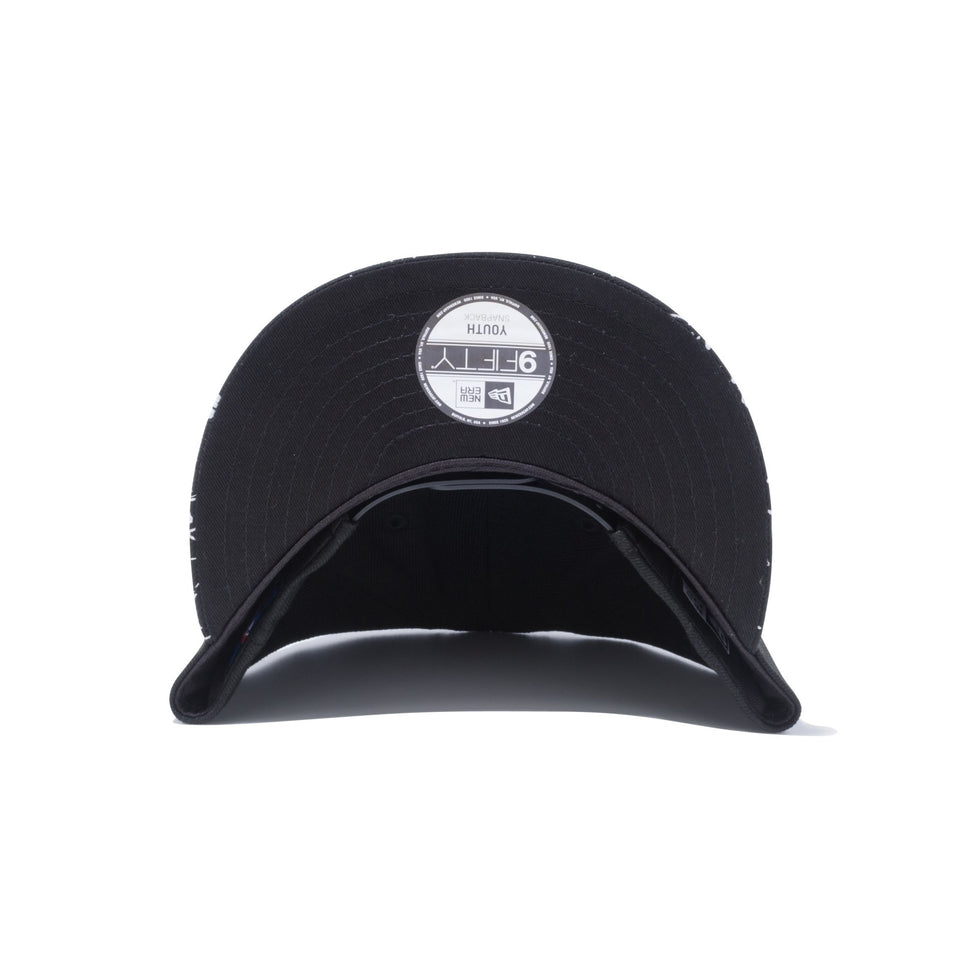 Youth 9FIFTY スプラッシュペイント ニューヨーク・ヤンキース ブラック - 12325531-OSFA | NEW ERA ニューエラ公式オンラインストア