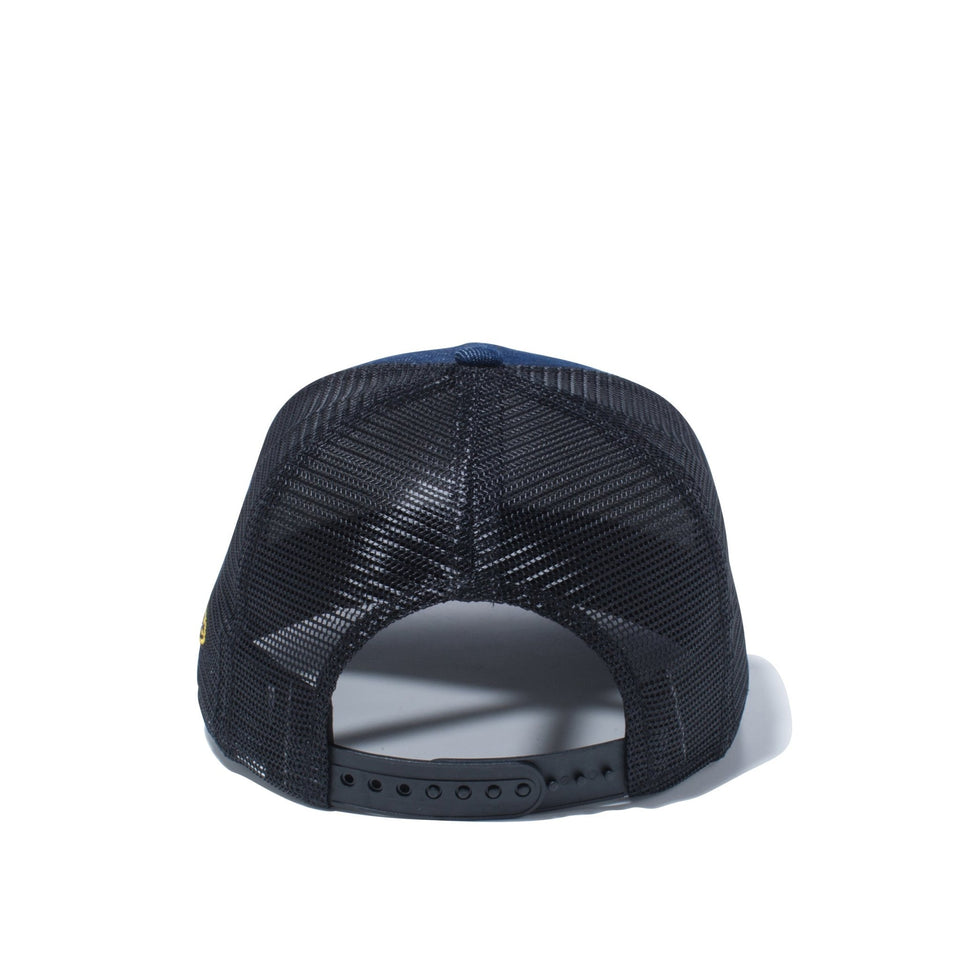 Youth 9FIFTY トラッカー デニム ウーブンパッチ インディゴデニム - 12540962-YTH | NEW ERA ニューエラ公式オンラインストア