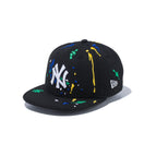 Youth 9FIFTY ニューヨーク・ヤンキース スプラッシュエンブロイダリー ブラック - 12540981-YTH | NEW ERA ニューエラ公式オンラインストア