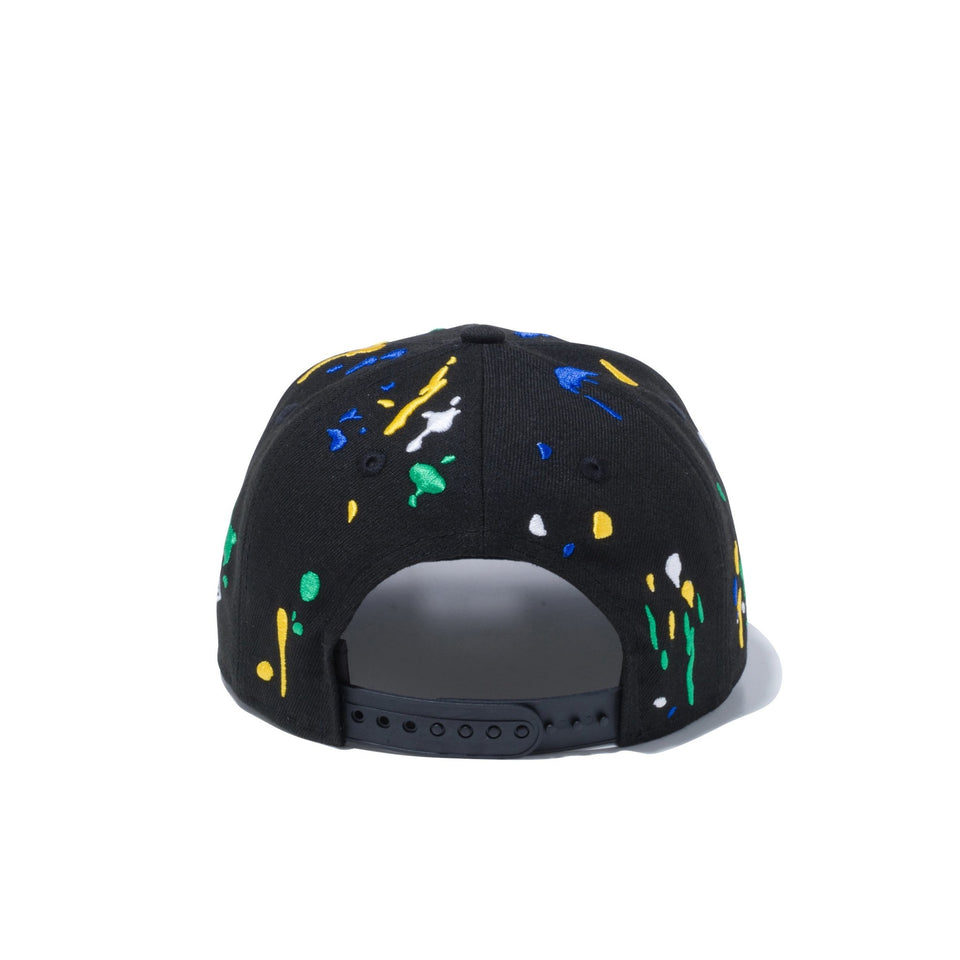 Youth 9FIFTY ニューヨーク・ヤンキース スプラッシュエンブロイダリー ブラック - 12540981-YTH | NEW ERA ニューエラ公式オンラインストア