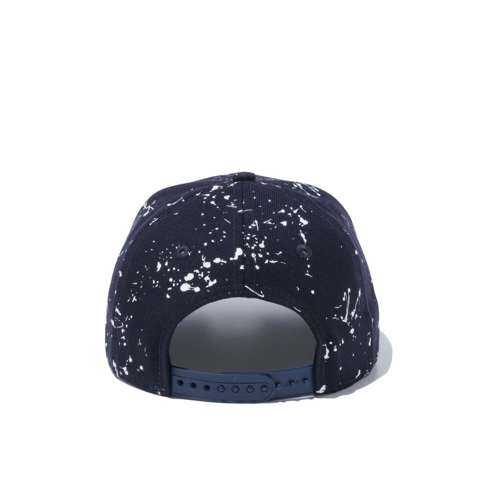 Youth 9FIFTY ニューヨーク・ヤンキース スプラッシュペイント ネイビー - 12540983-YTH | NEW ERA ニューエラ公式オンラインストア
