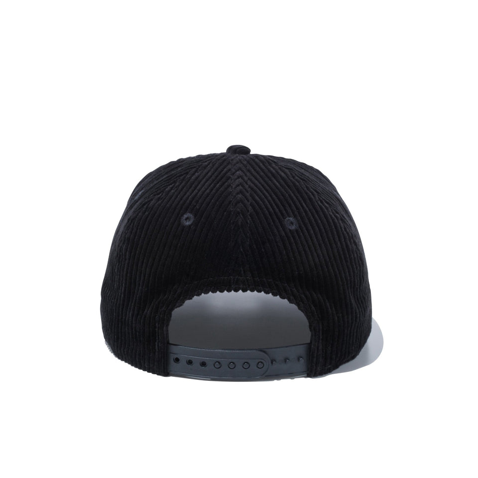 Youth 9FIFTY ニューヨーク・ヤンキース コーデュロイ ブラック ネイビーバイザー - 12540988-YTH | NEW ERA ニューエラ公式オンラインストア