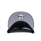 Youth 9FIFTY ニューヨーク・ヤンキース コーデュロイ ブラック ネイビーバイザー - 12540988-YTH | NEW ERA ニューエラ公式オンラインストア