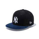 Youth 9FIFTY ニューヨーク・ヤンキース コーデュロイ ブラック ネイビーバイザー - 12540988-YTH | NEW ERA ニューエラ公式オンラインストア