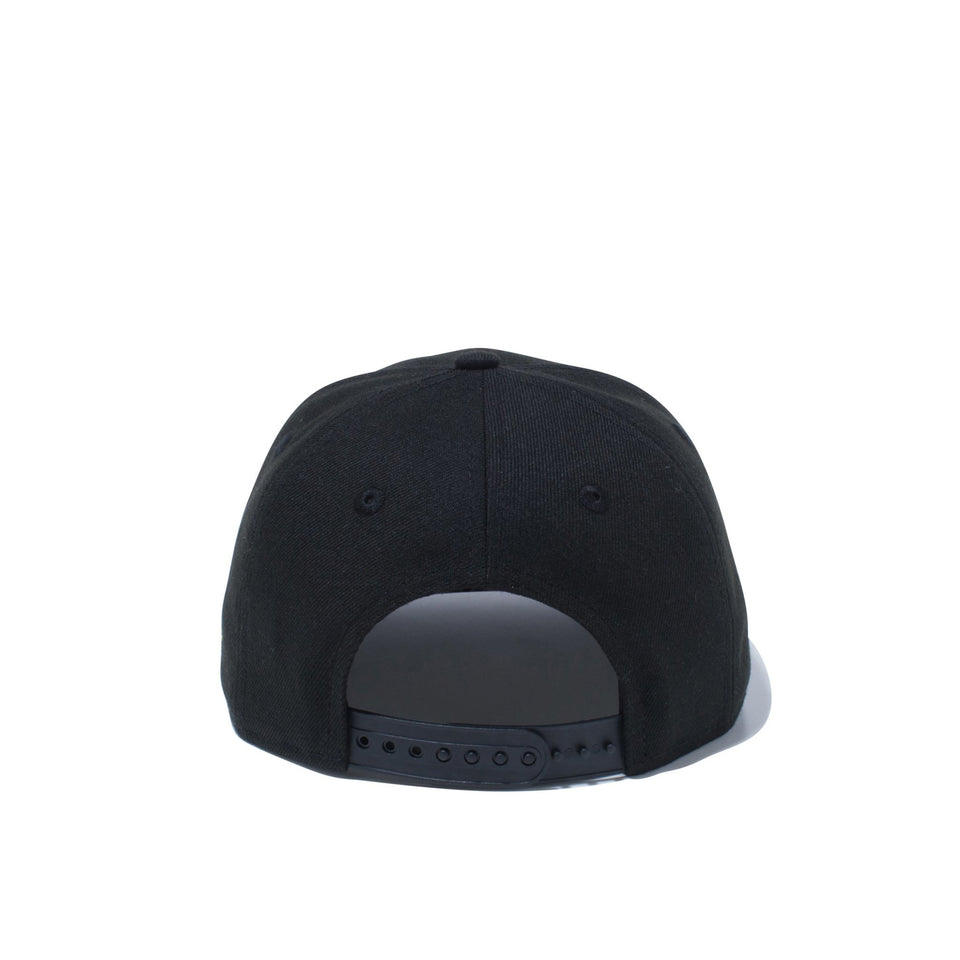 Youth 9FIFTY メタルプレート ブラック × メタリックゴールド - 12540993-YTH | NEW ERA ニューエラ公式オンラインストア